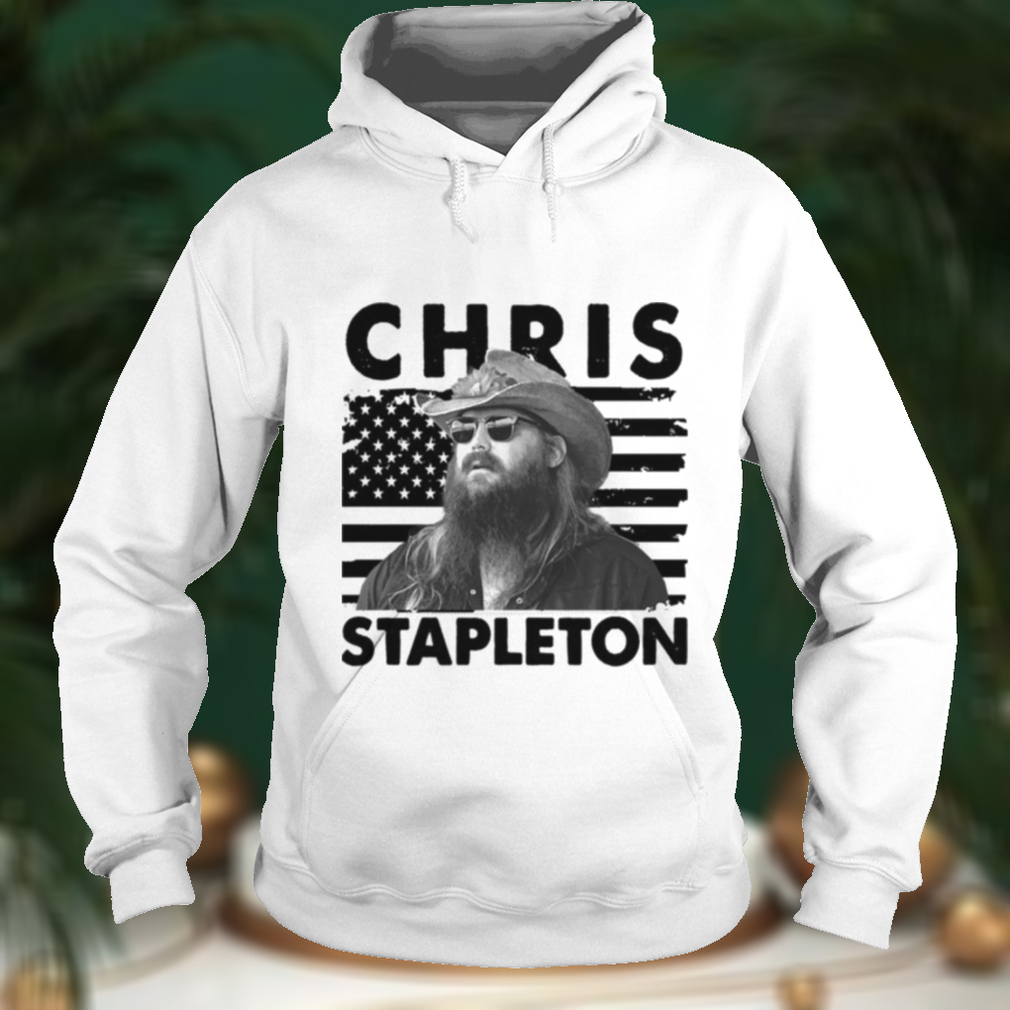 Retro American Flag Music Chris Stapleton shirt