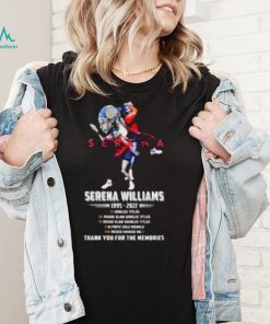 Serena Williams 1995 2022 thank you for the memories shirt