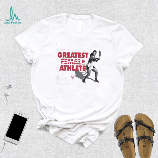 Serena greatest female athlete t shirt