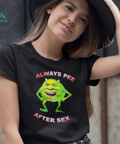 Shrek Wazowski always pee after sex art shirt