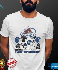 Snoopy And The Peanuts Colorado Avalanche Avc The Cup Champions Shirt