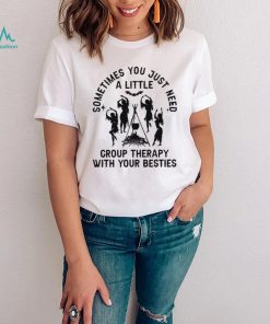 Sometimes You just need a little group therapy with your besties Halloween shirt