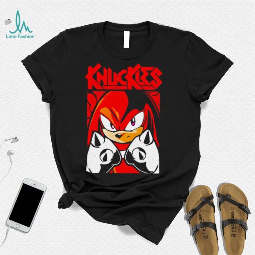 Sonic Knuckles character T shirt