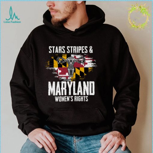 Stars stripes & Maryland women’s rights pro choice Long Sleeve T Shirt