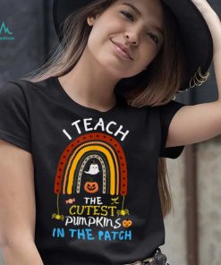 Teacher Halloween 2022 I Teach Cutest Pumpkins In The Patch T Shirt
