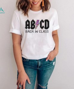 Teachers ABCD Shirt, Leopard Back to School T Shirt