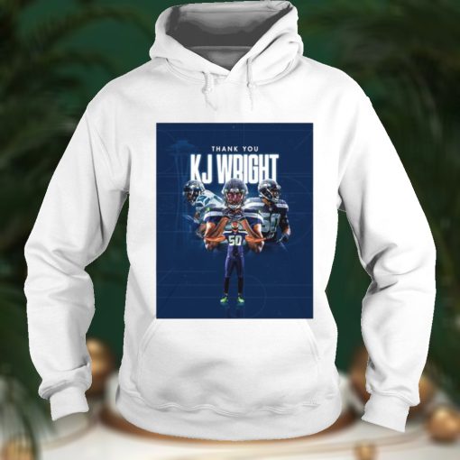 Thank You 50 K.J. Wright Seattle Seahawks Shirt