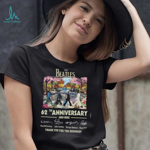 Thank You For The Memories   The Beatles 62nd Anniversary 1960 2023 Shirt