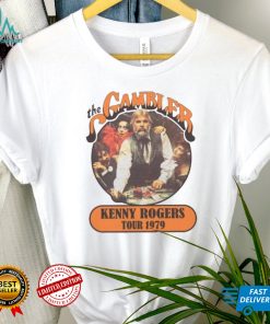 The Gambler Film Movie Kenny Rogers Tour 1979 Actor Mark Wahlberg Jim Bennett T Shirt