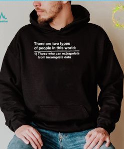 There Are Two Types Of People In This World Shirt