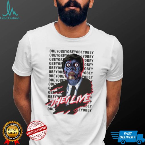 They live 1988 Obey t shirt