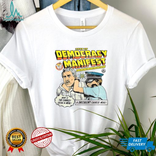 This Is Democracy Manifest Illustration shirt