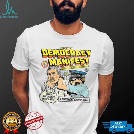 This Is Democracy Manifest Illustration shirt