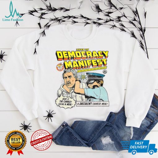 This Is Democracy Manifest Illustration shirt