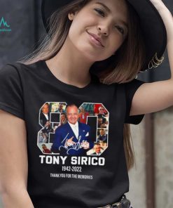Tony Sirico The Sopranos 1942 2022 thank you for the memories signature shirt