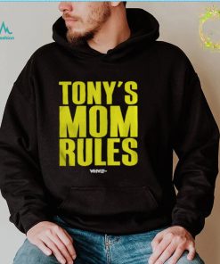 Tony’s Mom Rules shirt