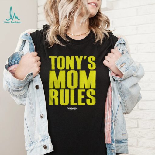 Tony’s Mom Rules shirt