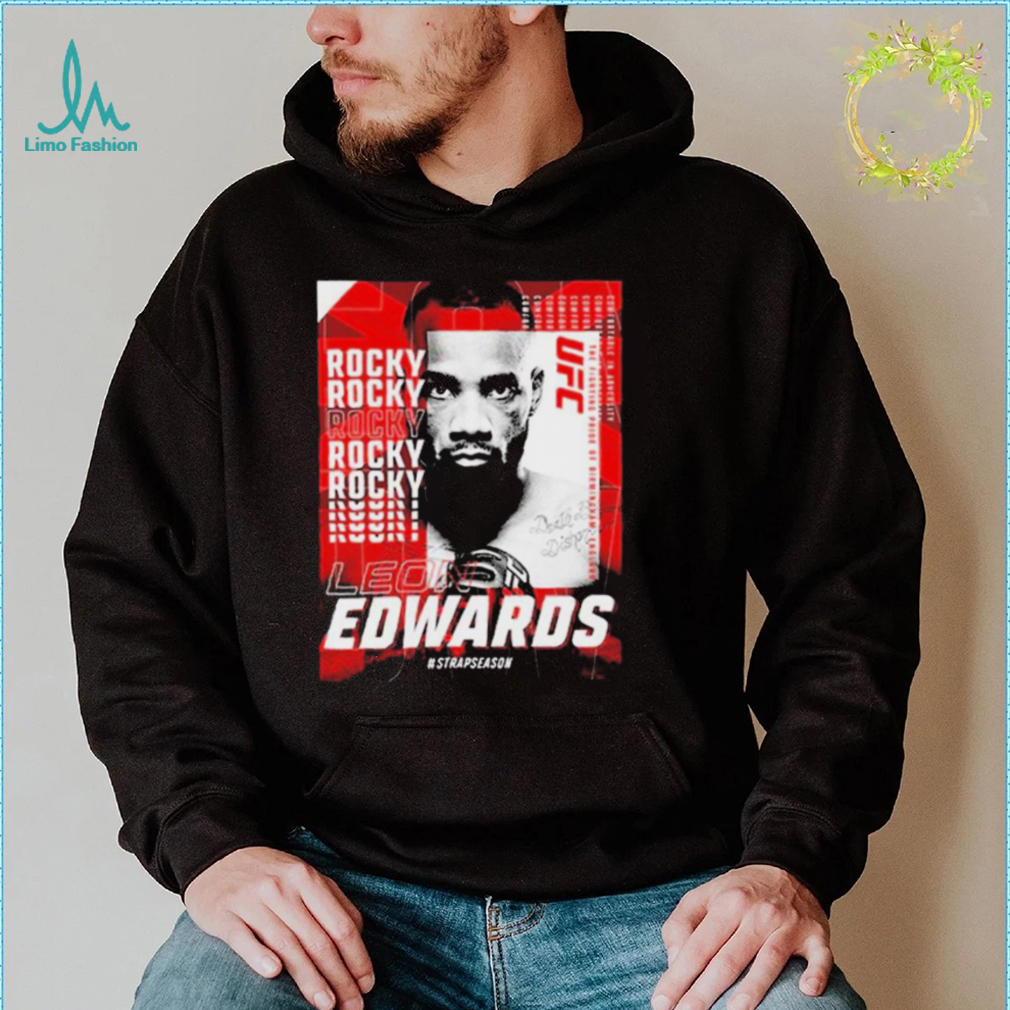 UFC Leon Rocky Edwards Comfortable In Adversity Shirt
