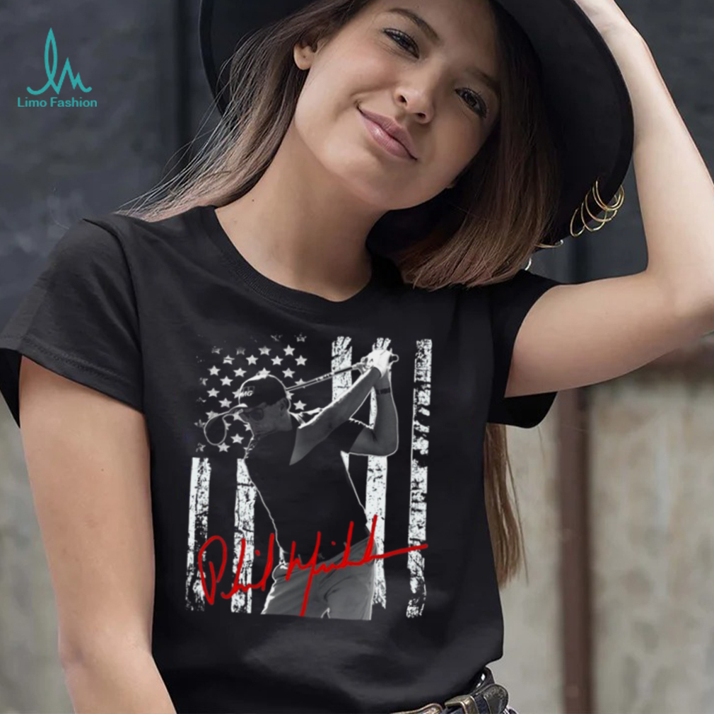 US Flag Phil Mickelson shirt