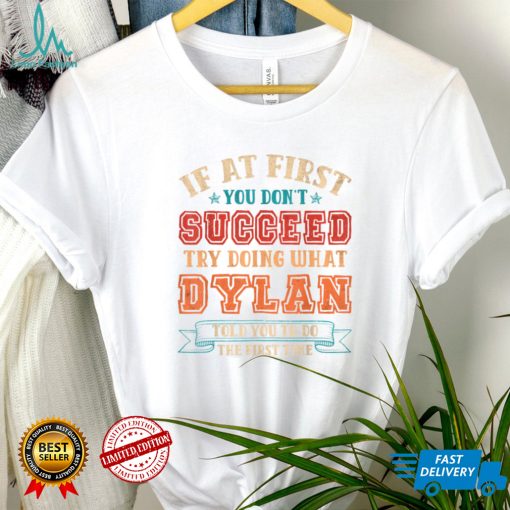 Vintage Dylan Gift Name Personalized Birthday Christmas T Shirt