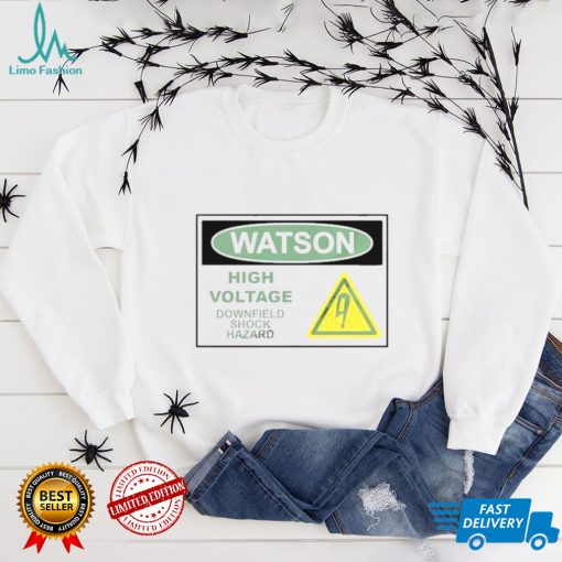 Watson Shock Hazard T shirt