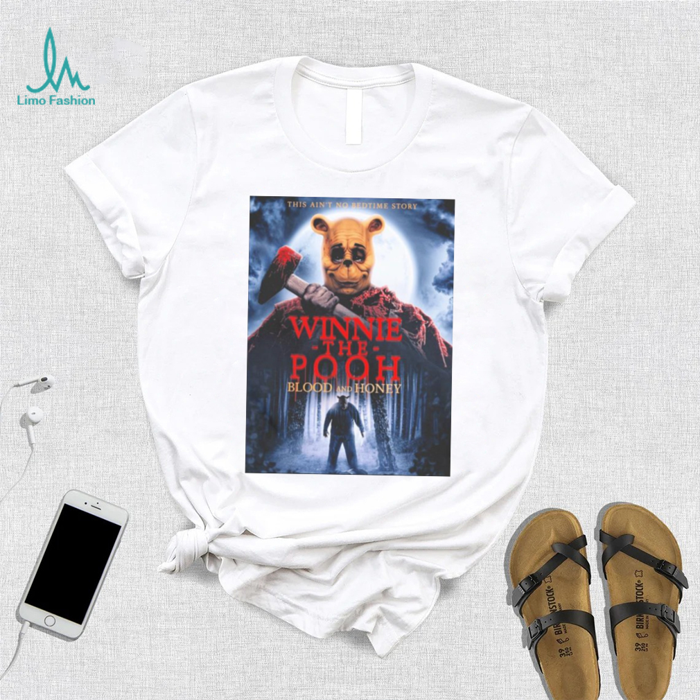 Winnie The Pooh Blood and Honey Poster Horror shirt