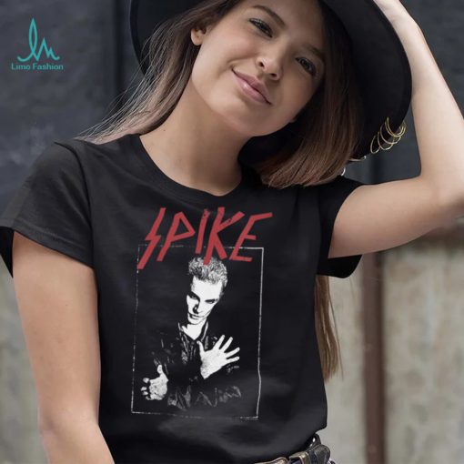 Womens Buffy the Vampire Slayer Punk Rock Spike V Neck T Shirt