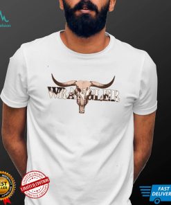 Wrangler Cowhide Shirt, Cow Skull Shirt, Cow Print Wrangler T Shirt