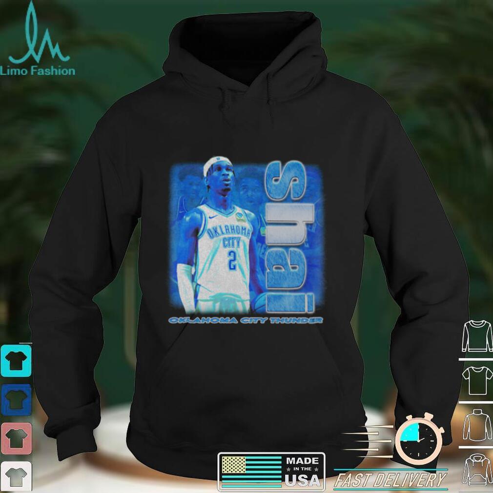 hai Gilgeous Alexander Sga Okc Thunder Graphic Bootleg shirt hai Gilgeous Alexander Sga Okc Thunder Graphic Bootleg shirt