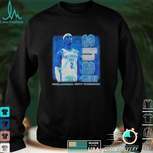 hai Gilgeous Alexander Sga Okc Thunder Graphic Bootleg shirt