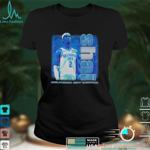 hai Gilgeous Alexander Sga Okc Thunder Graphic Bootleg shirt