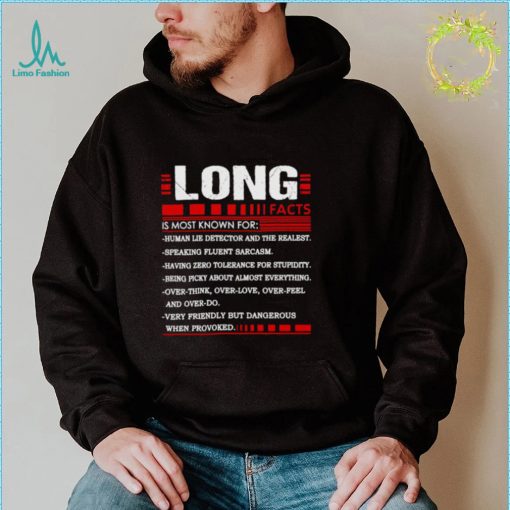long is most known for human lie detector shirt shirt