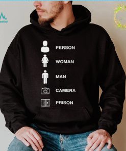 person woman man camera prison t shirt Shirt