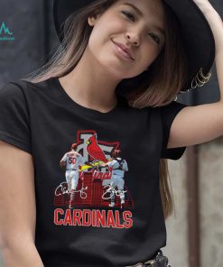 st louis cardinals adam wainwright and molina signatures 2022 t shirt t shirt