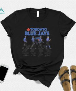 toronto blue jays abbey road baseball team signatures shirt Shirt