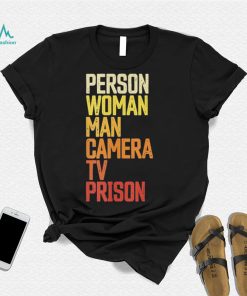 womens person woman man camera tv prison shirt shirt