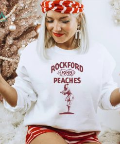 1945 Vintage Rockford Peaches Promo Baseball Unisex Sweatshirt