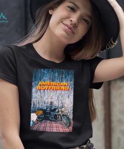 American Boyfriend Kevin Abstract Motorcycle Unisex T Shirt