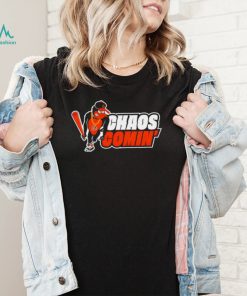 Baltimore Orioles Chaos Comin’ logo Shirt