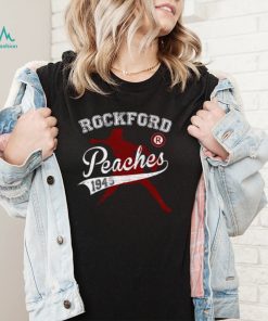 Baseball Retro Art Rockford Peaches Unisex Sweatshirt