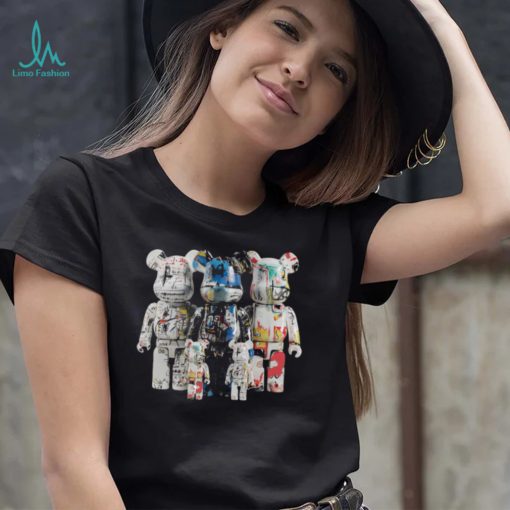 Bearbrick T shirt Bearbrick Basquiat 3D Model For Corona Shirt