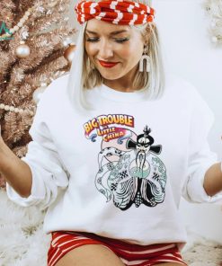 Big Trouble In Little China & Lo Pan Hd White Unisex Sweatshirt
