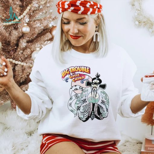 Big Trouble In Little China & Lo Pan Hd White Unisex Sweatshirt