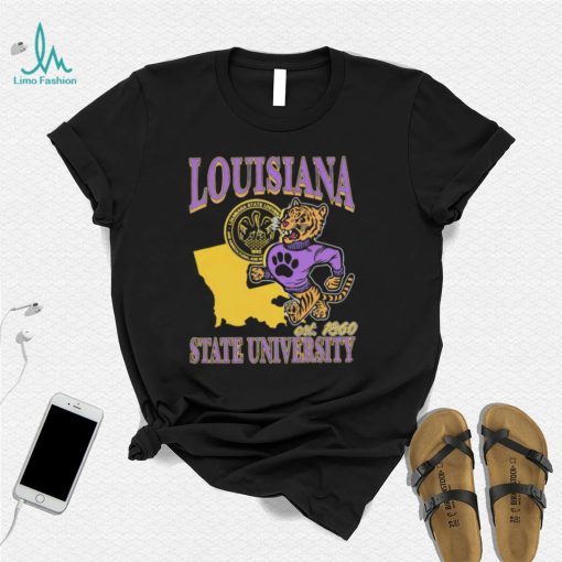 Briyana Louisiana State University Tigers mascot vintage shirt