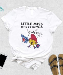 Buffalo Bills Little Miss Let’s Go Buffalo T Shirt