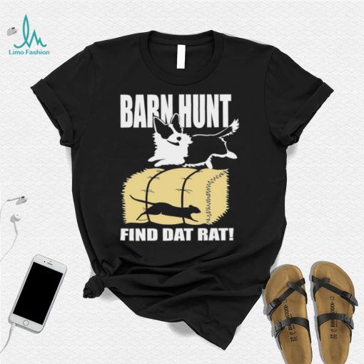 Cardigan Corgi Barn Hunt find Dat Rat shirt