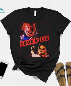 Childs Play Chucky And Tiffany Love Kills Shirt Long Sleeve, Ladies Tee