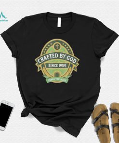 Christian Birthday Funny Crafted by God 1959 Shirt