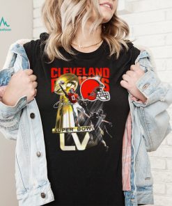 Cleveland Browns Odell Beckham Super Bowl Trophy Cleveland Browns T Shirt