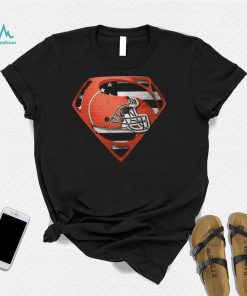 Cleveland Browns T Shirt Superman American Flag The 4th Of July